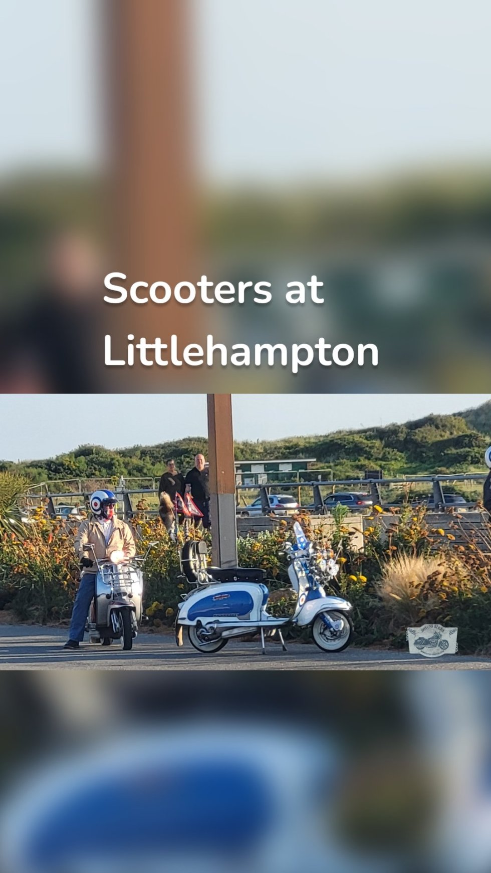 Scooters at Littlehampton
